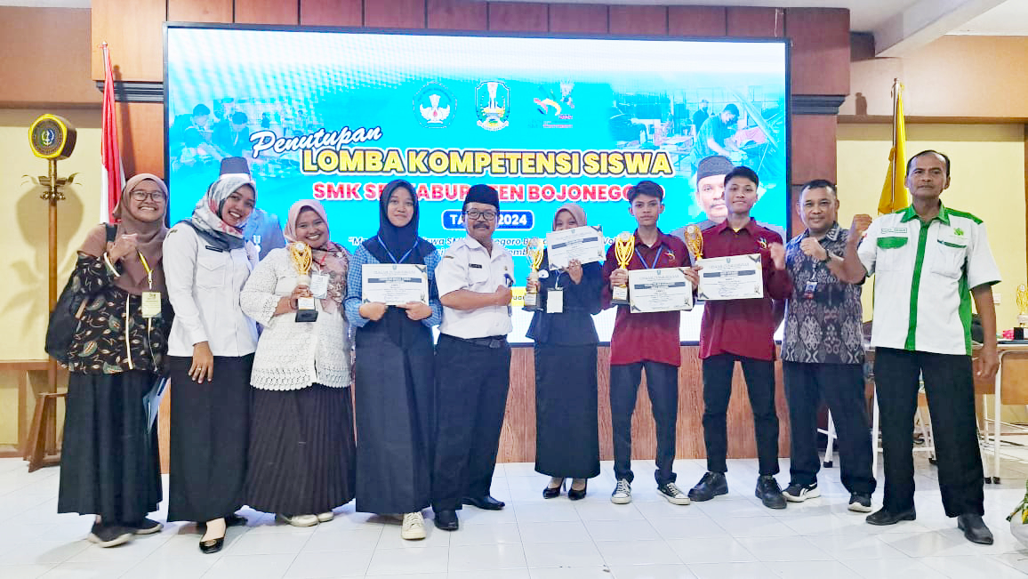 SMKN 3 Bojonegoro Borong Juara di Lomba Kompetensi Siswa (LKS) Kabupaten Bojonegoro 2024